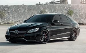 Mercedes-AMG C63 S on Vossen Wheels (HF-3) 2019 года